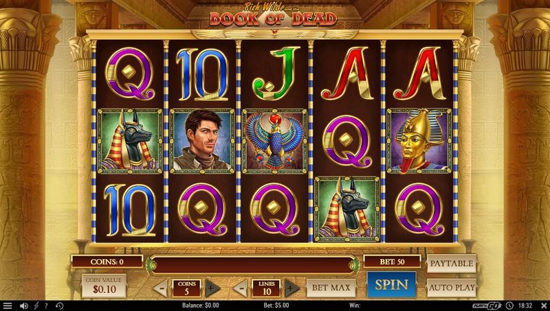 Betsson Book of Dead Slot