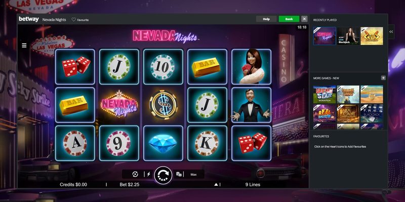 Exclusive Nevada Nights Online Slot