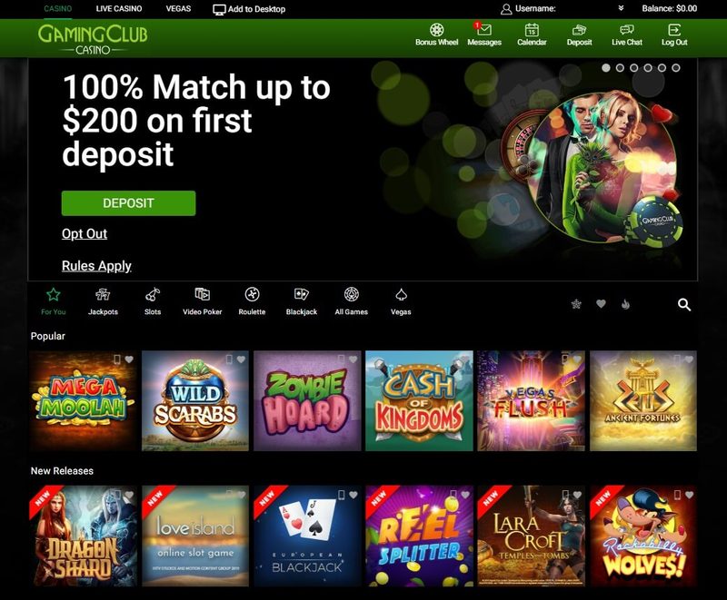 Gaming Club Casino