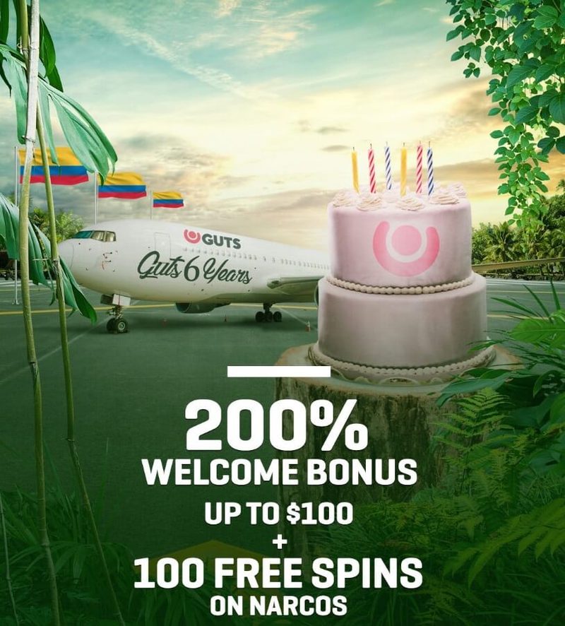 Guts Casino Free Spins
