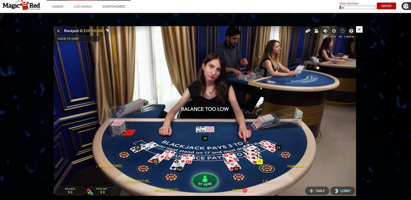 Live Blackjack Grand