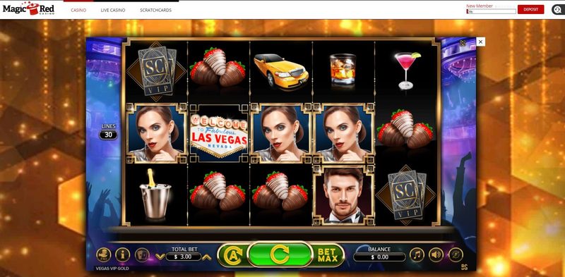 Vegas VIP Gold Online Slot