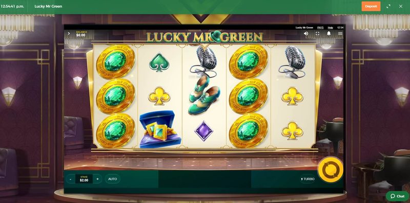 Lucky Mr Green Online Slot