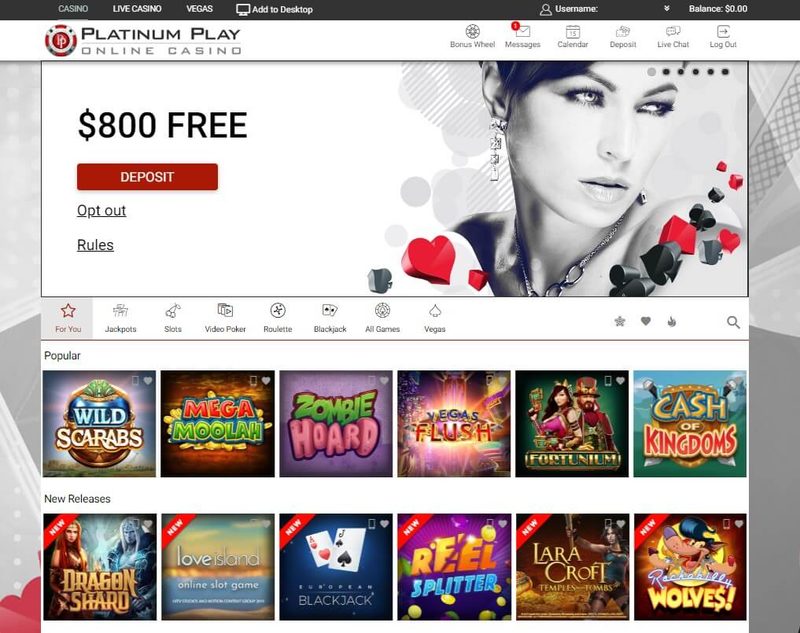 Platinum Play Casino