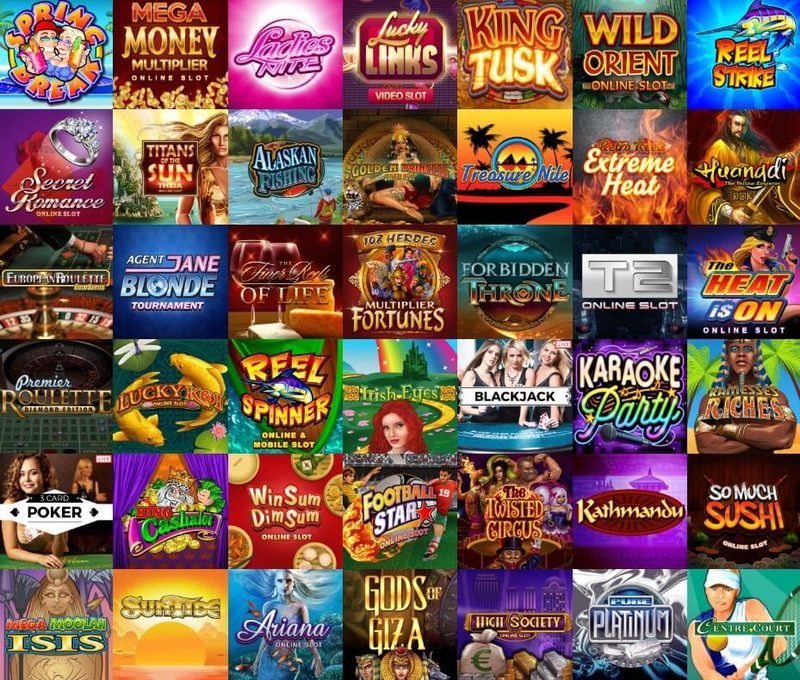 Roxy Palace Casino Featured Games