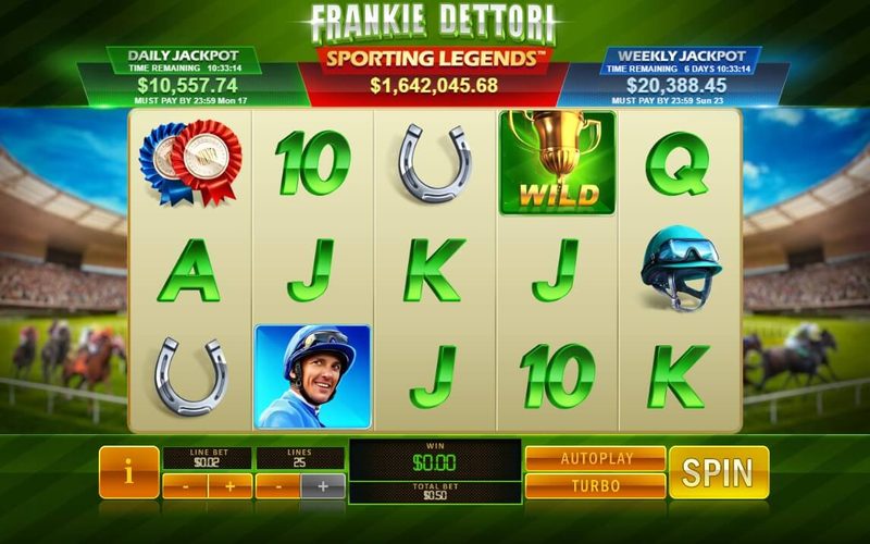 Frankie Dettori Sporting Legends Online Slot