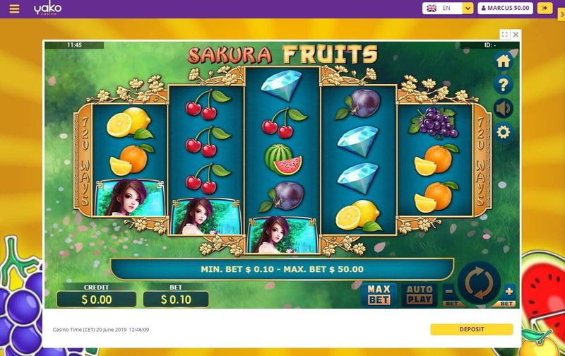 Sakura Fruits Online Slot