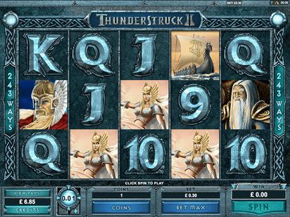 Microgaming Thunderstruck 2 Screenshot